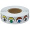 Creativity Street Wiggle Eye Stickers - 1/2" diameter, Roll of 1000, Multi-Color